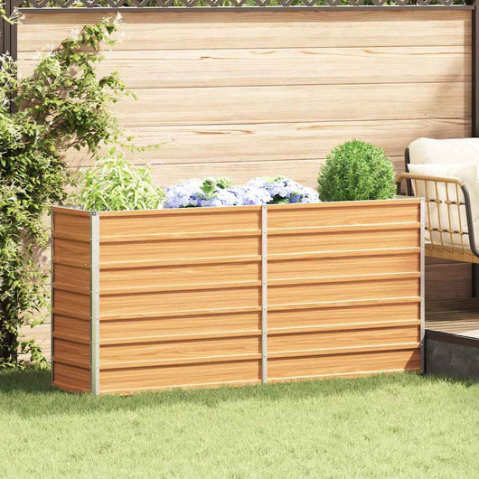 Letto rialzato da giardino Marrone Chiaro 160 x 40 x 77 cm 42017328