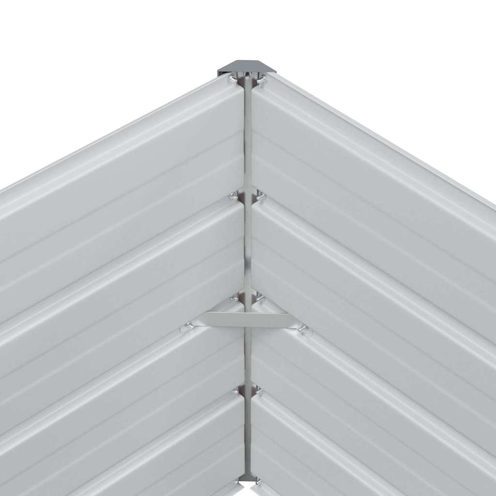 Letto rialzato da giardino Marrone Chiaro 100 x 100 x 45 cm 42017324