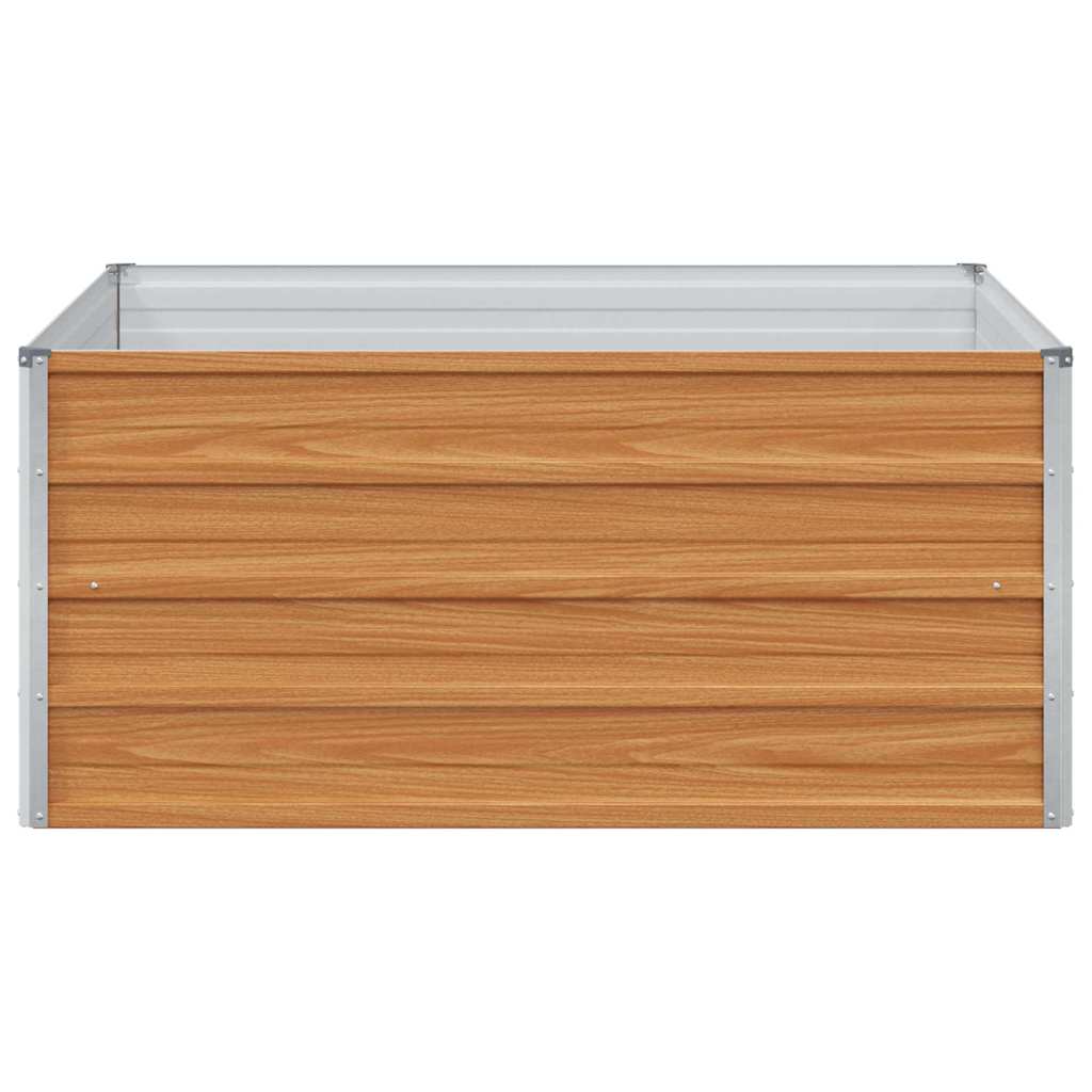 Letto rialzato da giardino Marrone Chiaro 100 x 100 x 45 cm 42017324