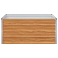 Letto rialzato da giardino Marrone Chiaro 100 x 100 x 45 cm 42017324