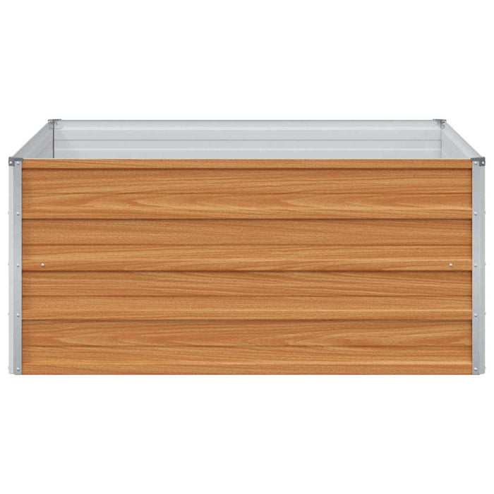 Letto rialzato da giardino Marrone Chiaro 100 x 100 x 45 cm 42017324