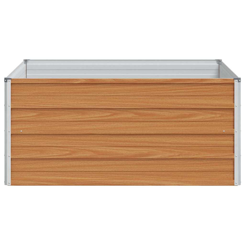 Letto rialzato da giardino Marrone Chiaro 100 x 100 x 45 cm 42017324