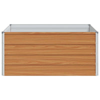 Letto rialzato da giardino Marrone Chiaro 100 x 100 x 45 cm 42017324