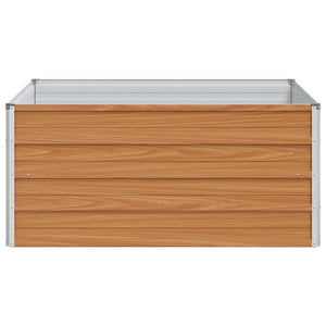 Letto rialzato da giardino Marrone Chiaro 100 x 100 x 45 cm 42017324