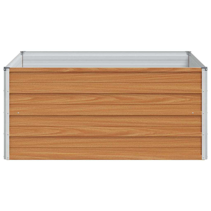 Letto rialzato da giardino Marrone Chiaro 100 x 100 x 45 cm 42017324