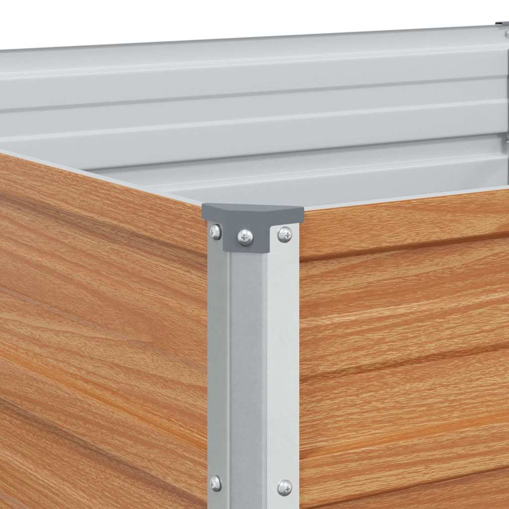 Letto rialzato da giardino Marrone Chiaro 400 x 80 x 77 cm 42017340