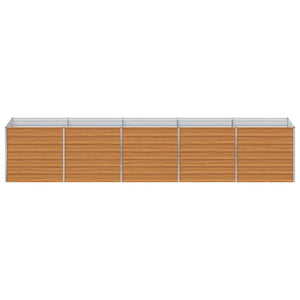 Letto rialzato da giardino Marrone Chiaro 400 x 80 x 77 cm 42017340