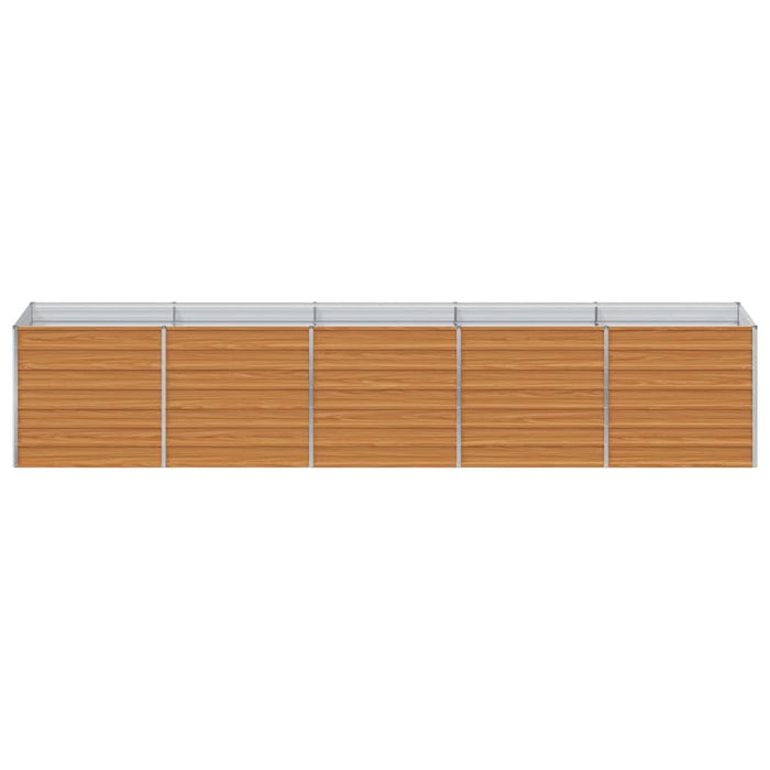 Letto rialzato da giardino Marrone Chiaro 400 x 80 x 77 cm 42017340