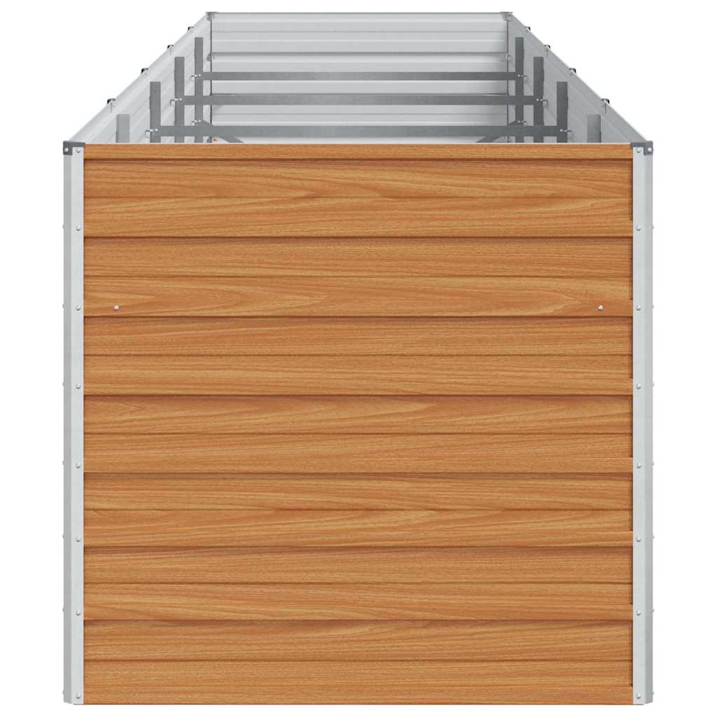 Letto rialzato da giardino Marrone Chiaro 400 x 80 x 77 cm 42017340