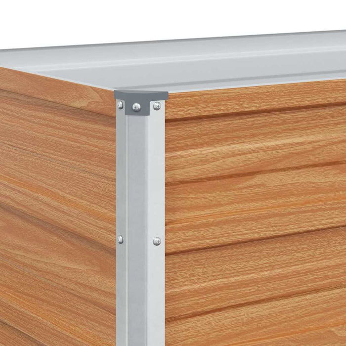 Letto rialzato da giardino Marrone Chiaro 240 x 40 x 77 cm 42017330