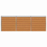 Letto rialzato da giardino Marrone Chiaro 240 x 40 x 77 cm 42017330