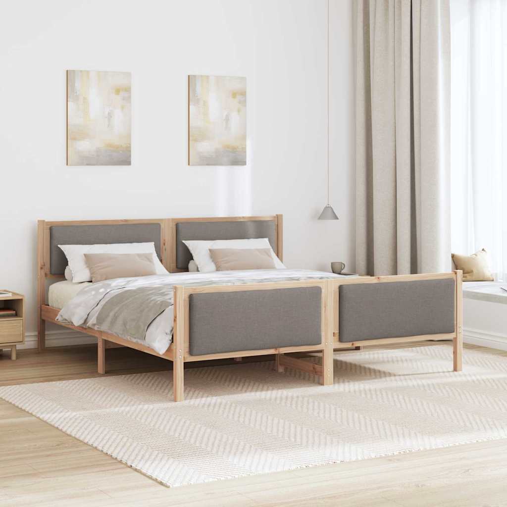 Struttura del letto con testiera Talpa 180 x 200 cm Tessuto