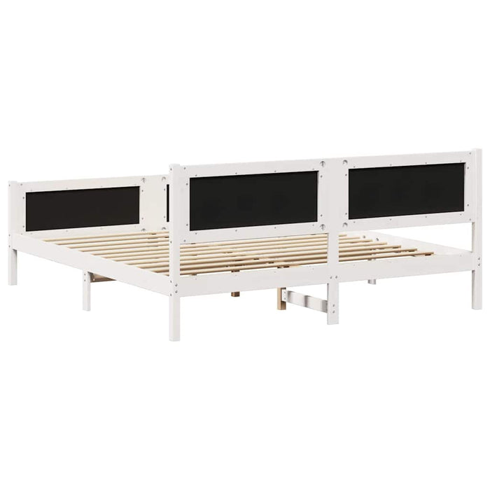 Struttura del letto Grigio chiaro 180 x 200 cm Tessuto