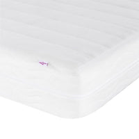 Struttura Letto Angolare con Materasso 2 pcs Grigio chiaro 3393778