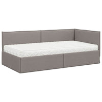 Struttura Letto Angolare con Materasso 2 pcs Talpa Velluto 3394010