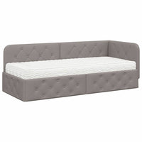 Cornice del letto ad angolo Talpa 80 x 200 cm Tessuto 3394034