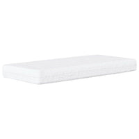 Cornice del letto ad angolo Grigio scuro 100 x 200 cm Tessuto