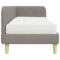 Cornice del letto ad angolo Talpa 80 x 200 cm Tessuto 3394106