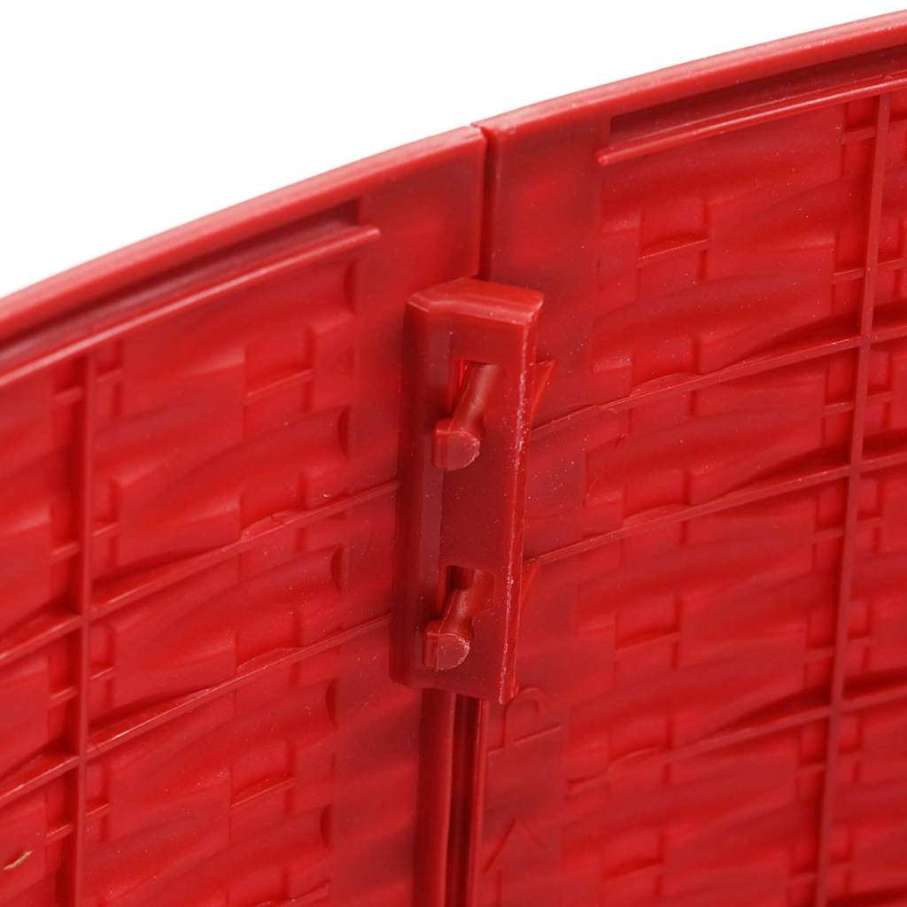 GonnaperAlberodiNatale Rosso Ø 65 x 23 cm Plastica 42017661