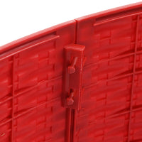 GonnaperAlberodiNatale Rosso Ø 65 x 23 cm Plastica 42017661