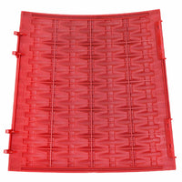 Gonna per Albero di Natale-Decorazioni natalizie Rosso ? 65 x 24 cm Plastica