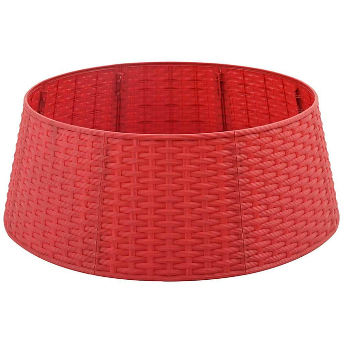 GonnaperAlberodiNatale Rosso Ø 65 x 23 cm Plastica 42017661