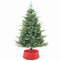 Gonna per Albero di Natale-Decorazioni natalizie Rosso ? 65 x 24 cm Plastica