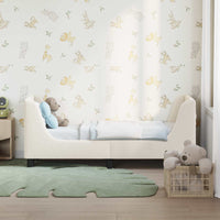 Struttura letto per bambini con testata Crema 70 x 140 cm 42010844