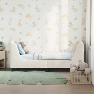 Struttura letto per bambini con testata Crema 70 x 140 cm 42010844