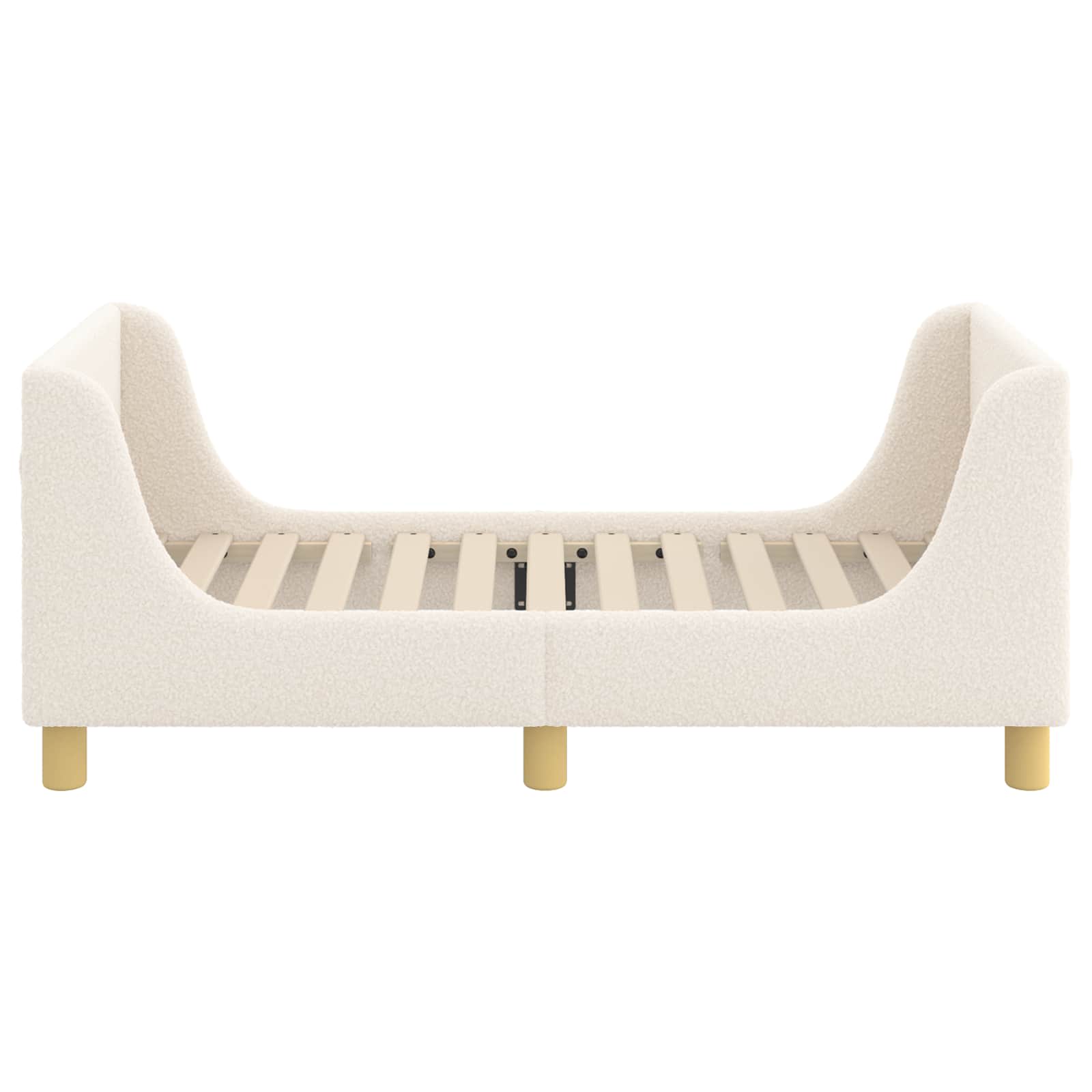 Struttura letto per bambini con testata Crema 70 x 140 cm 42010844