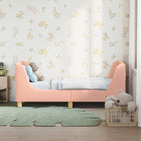 Struttura letto per bambini con testata Rosa 70 x 140 cm 42010845