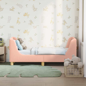 Struttura letto per bambini con testata Rosa 70 x 140 cm 42010845