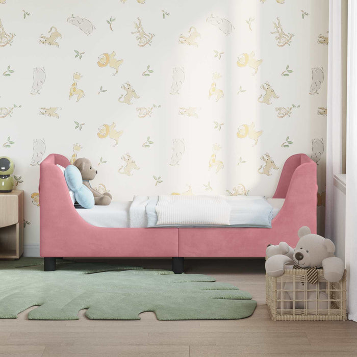 Struttura letto per bambini con testata Rosa 70 x 140 cm 42010850