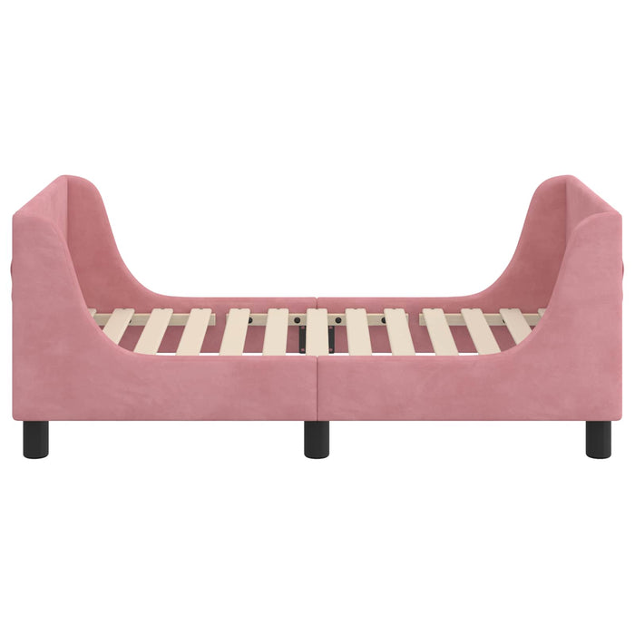 Struttura letto per bambini con testata Rosa 70 x 140 cm 42010850