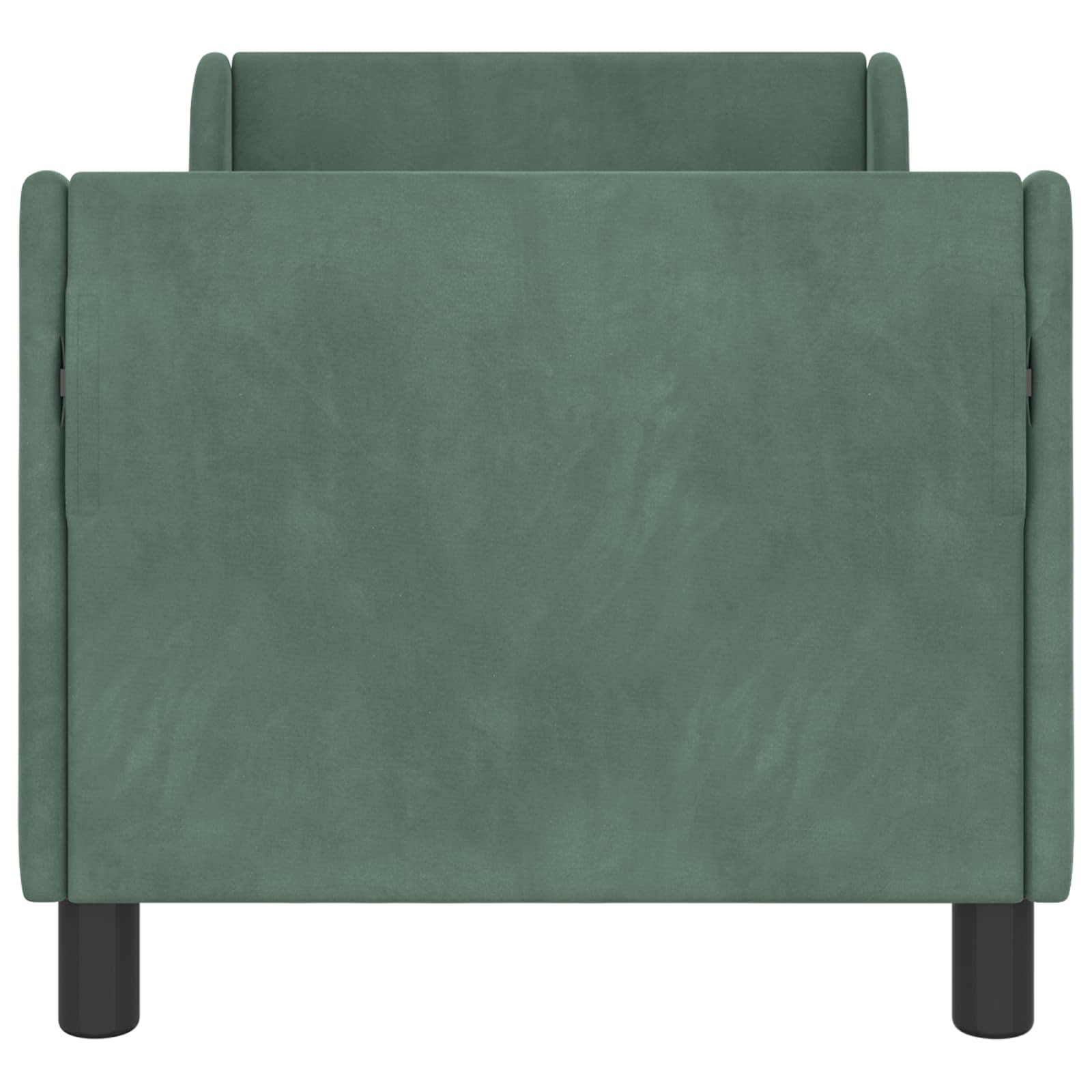 Struttura letto per bambini con testata Verde Mare 70 x 140 cm 42010852
