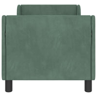 Struttura letto per bambini con testata Verde Mare 70 x 140 cm 42010852