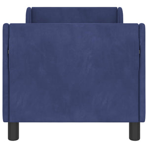 Struttura letto per bambini con testata Blu Polizia 70 x 140 cm 42010853