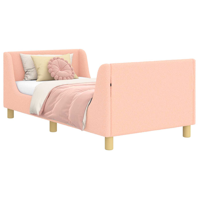 Struttura letto bambini con testata Rosa 80 x 160 cm 42010855