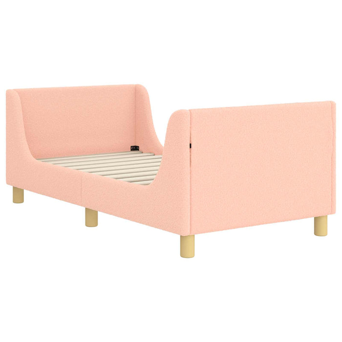 Struttura letto bambini con testata Rosa 80 x 160 cm 42010855