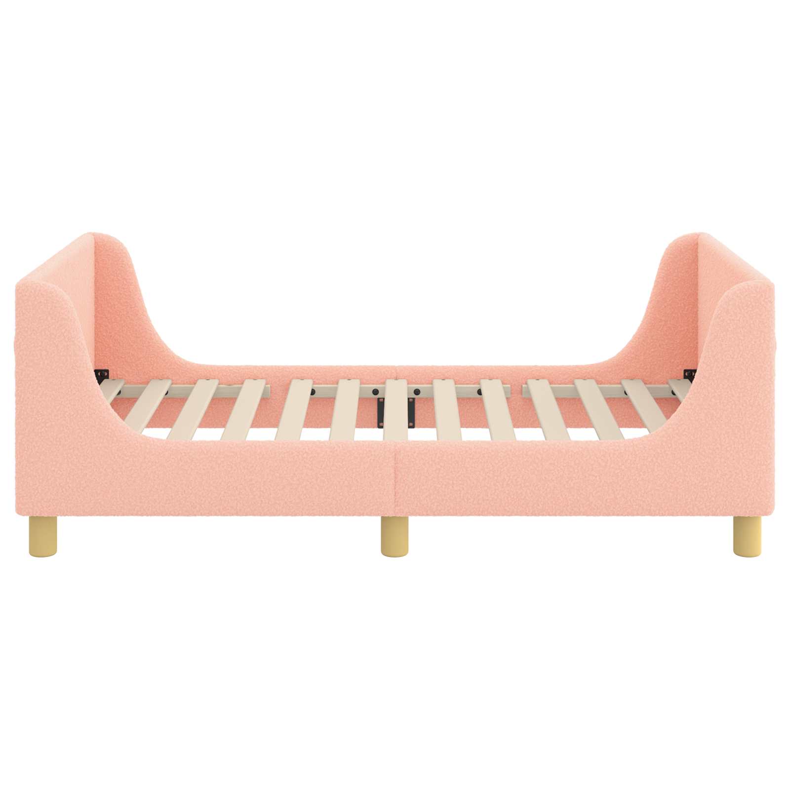 Struttura letto bambini con testata Rosa 80 x 160 cm 42010855