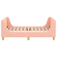 Struttura letto bambini con testata Rosa 80 x 160 cm 42010855