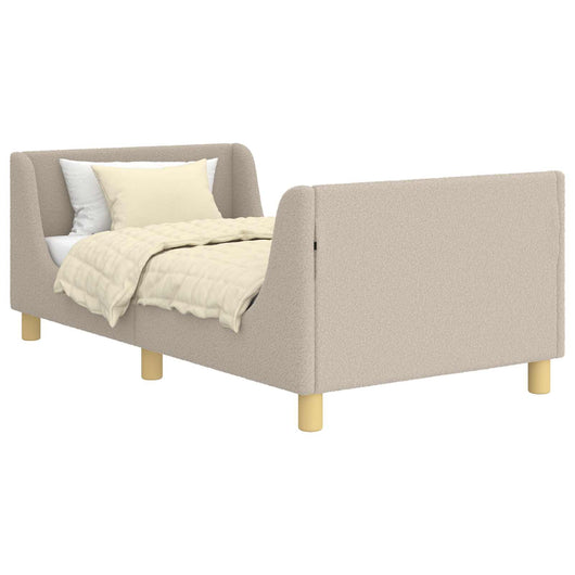 Struttura letto bambini con testata Grigio chiaro 80 x 160 cm 42010856