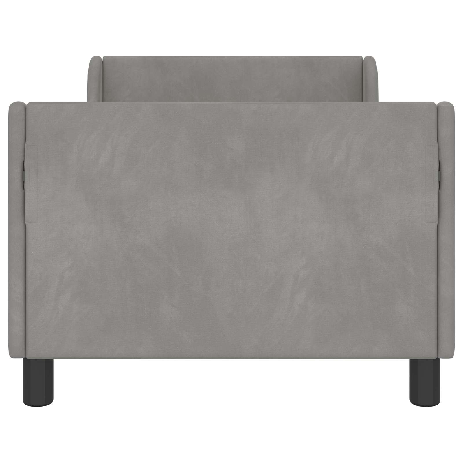 Struttura letto bambini con testata Grigio chiaro 80 x 160 cm 42010857