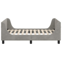 Struttura letto bambini con testata Grigio chiaro 80 x 160 cm 42010857