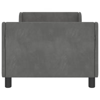 Struttura letto bambini con testata Grigio scuro 80 x 160 cm 42010858