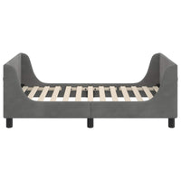 Struttura letto bambini con testata Grigio scuro 80 x 160 cm 42010858