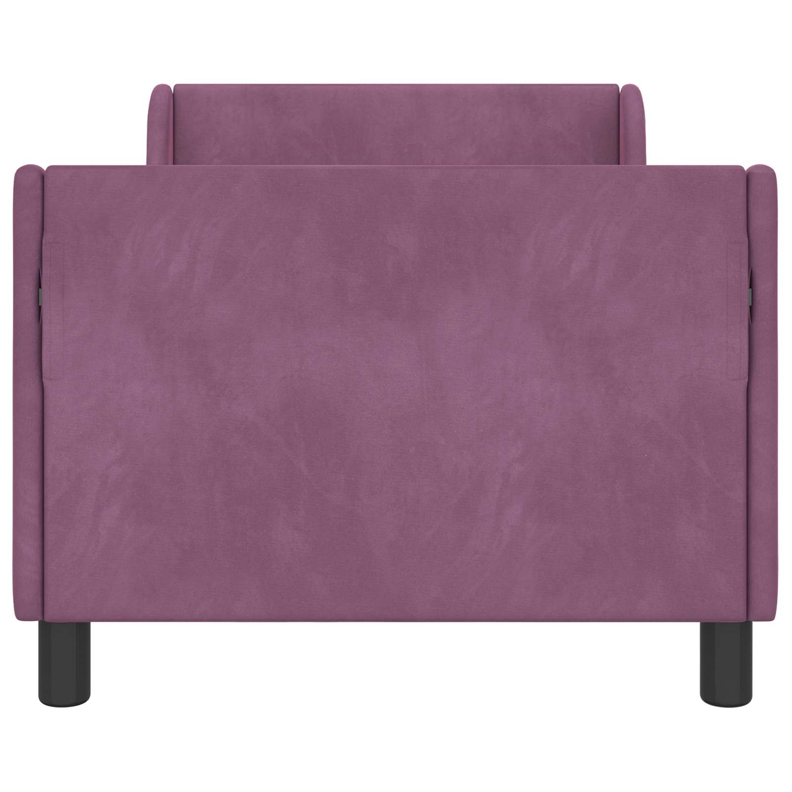 Struttura letto bambini con testata Viola 80 x 160 cm Velluto 42010861