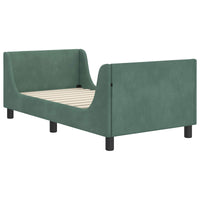 Struttura letto bambini con testata Verde Mare 80 x 160 cm 42010862