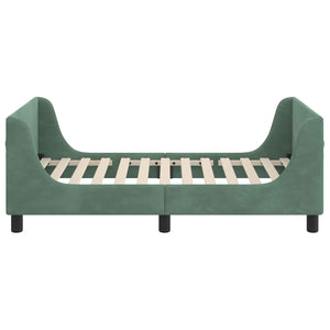 Struttura letto bambini con testata Verde Mare 80 x 160 cm 42010862