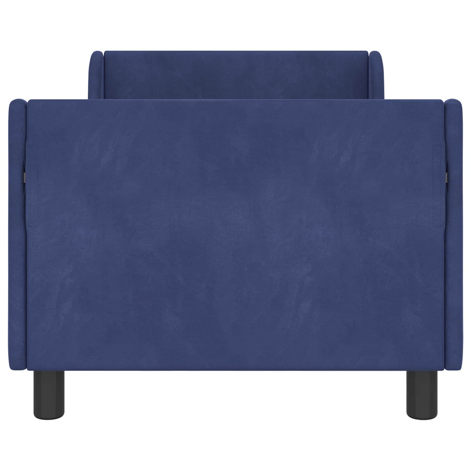 Struttura letto bambini con testata Blu Polizia 80 x 160 cm 42010863